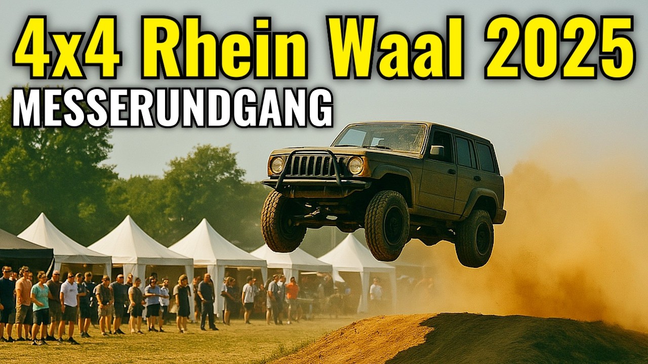 Offroad Neuheiten - 4x4 Rhein Waal 2025 in Kalkar!