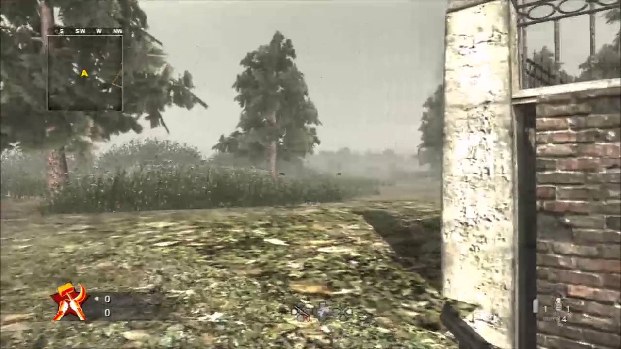 Call Of Duty: WAW Asylum Out Of Map Glitch (Offline)