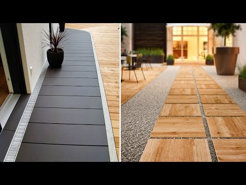 Outdoor Flooring Tiles Design Ideas, Wood Tile Floor Ideas Outdoor