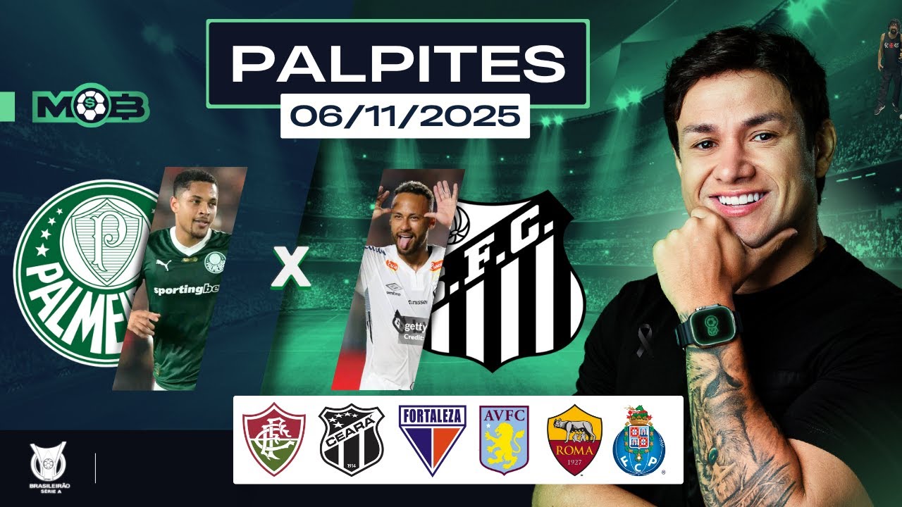 PALPITES DE FUTEBOL PARA O DIA 06 11 2025 + BILHETE PRONTO (QUINTOU NO MUNDO BET)