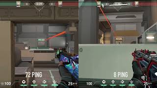 How ping affects Valorants peekers advantage! screenshot 2