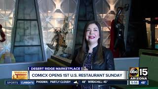 Sneak Peek Comicx, Comic-Themed Restaurant, Set To Open In Phoenix