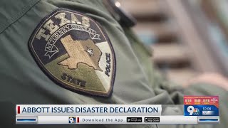 Abbott issues disaster declaration