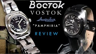 Vostok Amphibia 170548 Review |'PAMphibia' | The Best Vostok I've Ever Had by Degenerate Watch Addict 2,953 views 2 months ago 7 minutes, 25 seconds