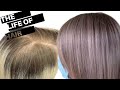 Scalp Bleach To Highlights and Root Stretch Hair colour pt.1