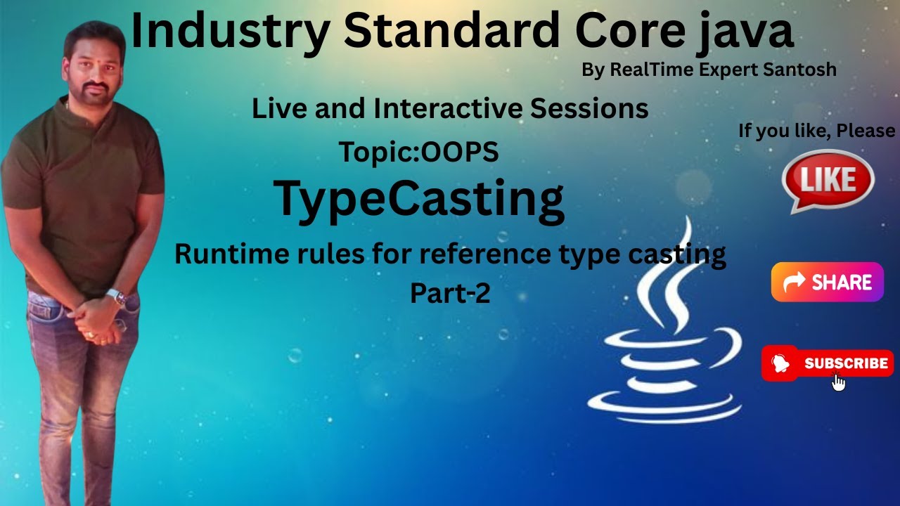 TypeCastingInJava Part3| Java Tutorial | Java for beginners 2025 | Full ...