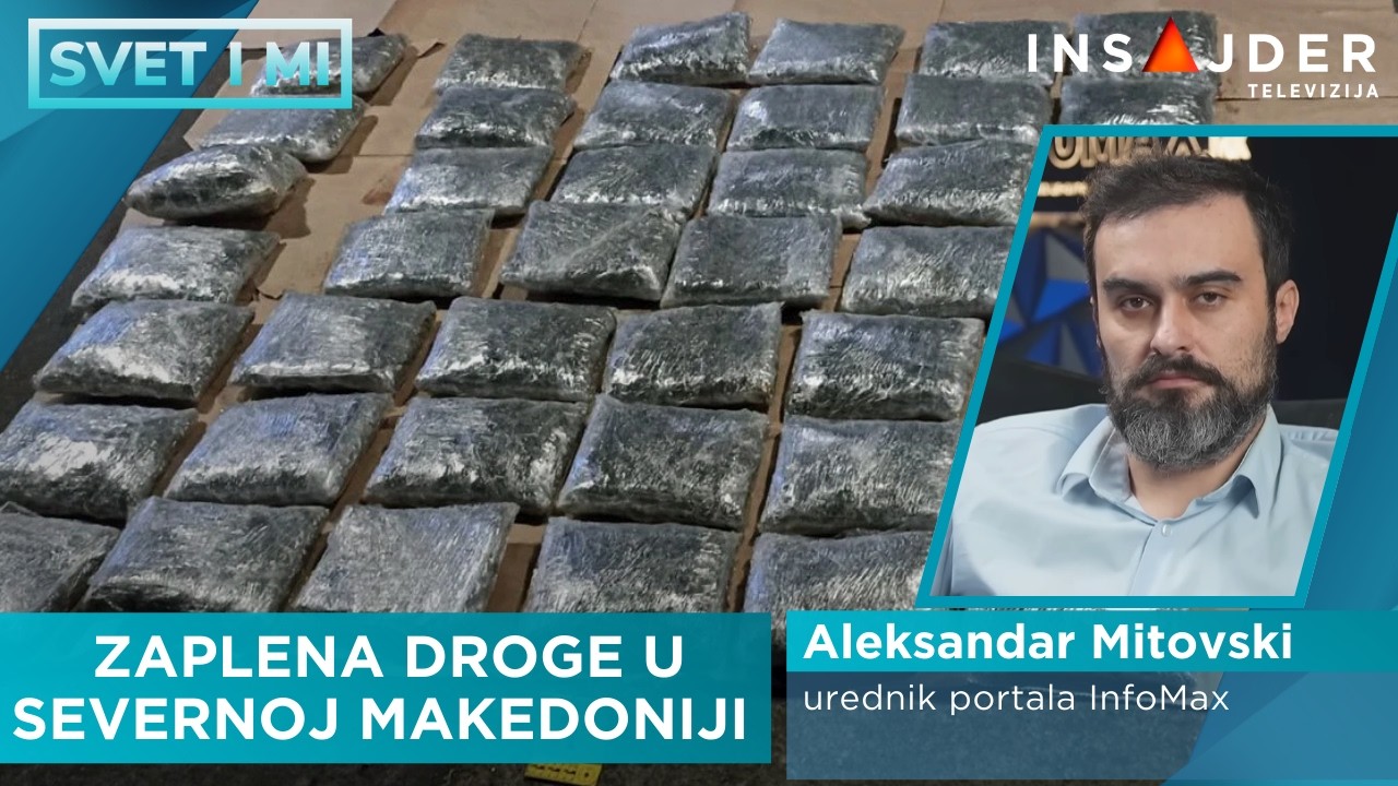 Makedonski novinar o zapleni marihuane: Ovolika količina znači da je i država umešana u uzgoj droge