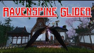 Archeage New Glider - Ravenspine Wings Overview