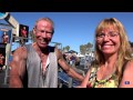 83 Year Old Bodybuilder Jim Arrington at Muscle Beach Labor Day 2015 -  Part 1