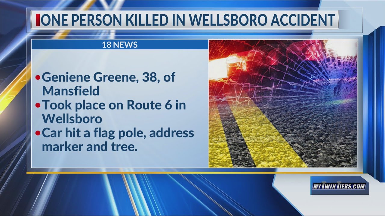 One person killed in Wellsboro headon crash YouTube