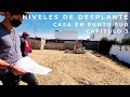 NIVELES DE DESPLANTE | CASA EN PUNTO SUR | CAPÍTULO 3