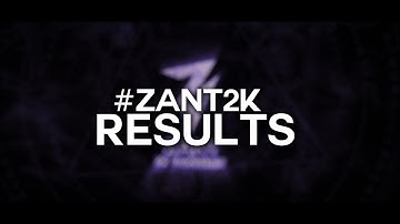 #Zant2k Editing Contest Results