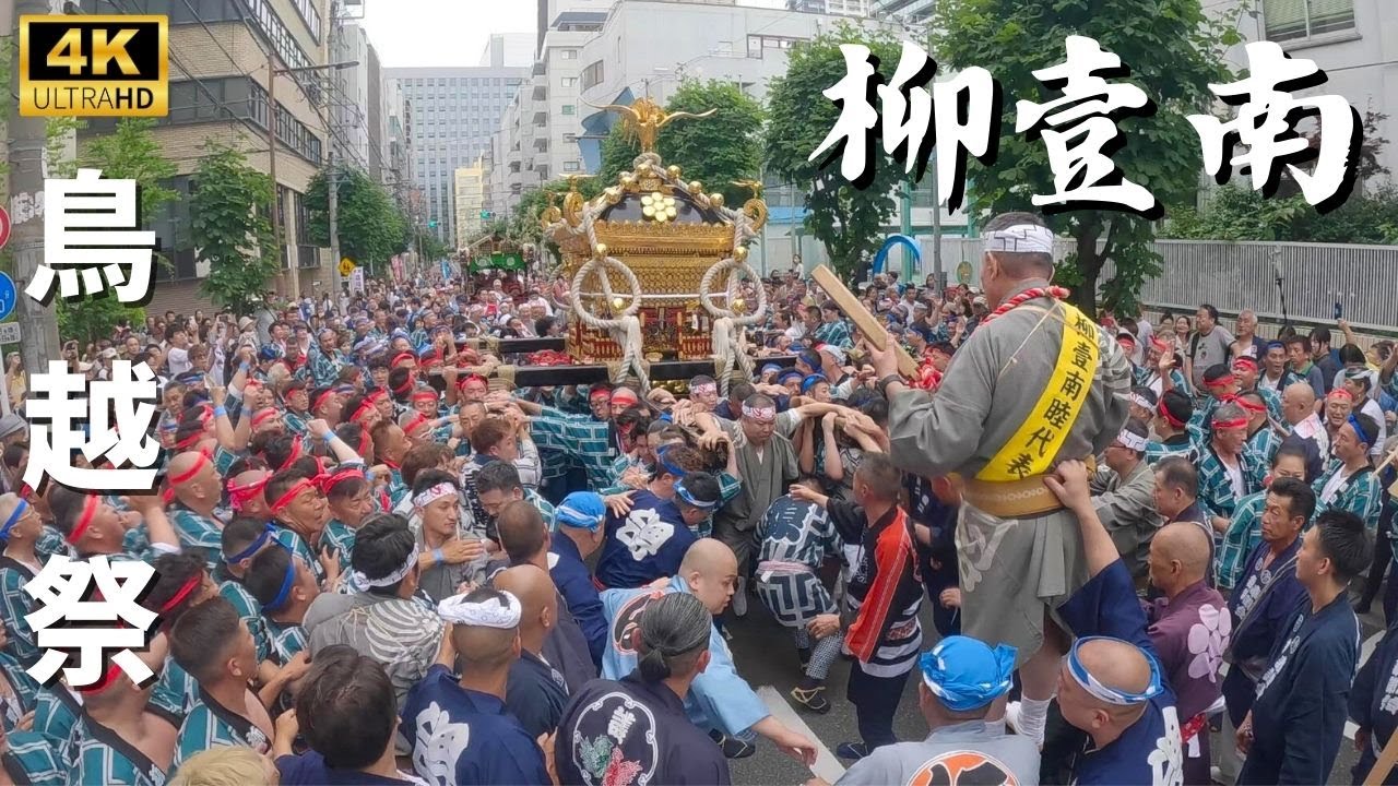 【鳥越祭り】柳壹南の本社神輿渡御　～2024年～