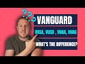 Vusa vs vuaa vs vuag vs vusd vanguard sp 500 etfs differences explained