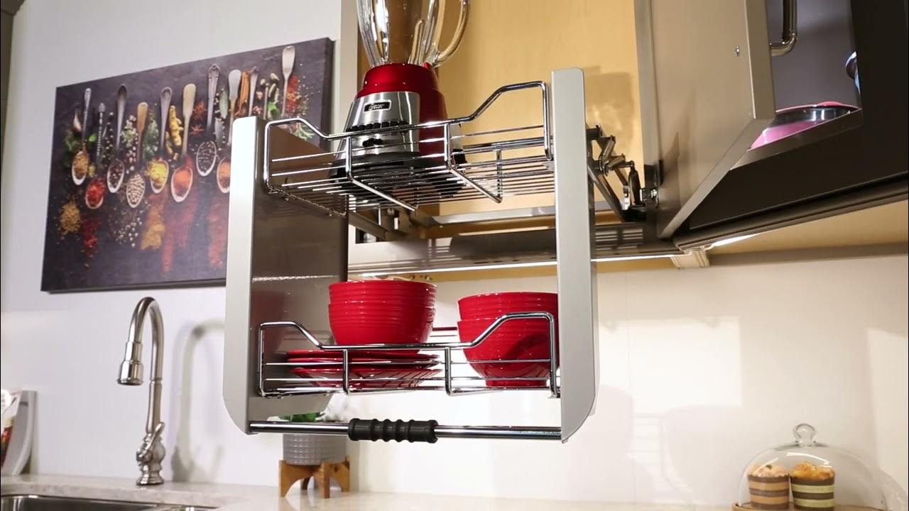 Rev-a-Shelf 5PD Series Pull Down Shelf Introduction by KitchenSource.com 