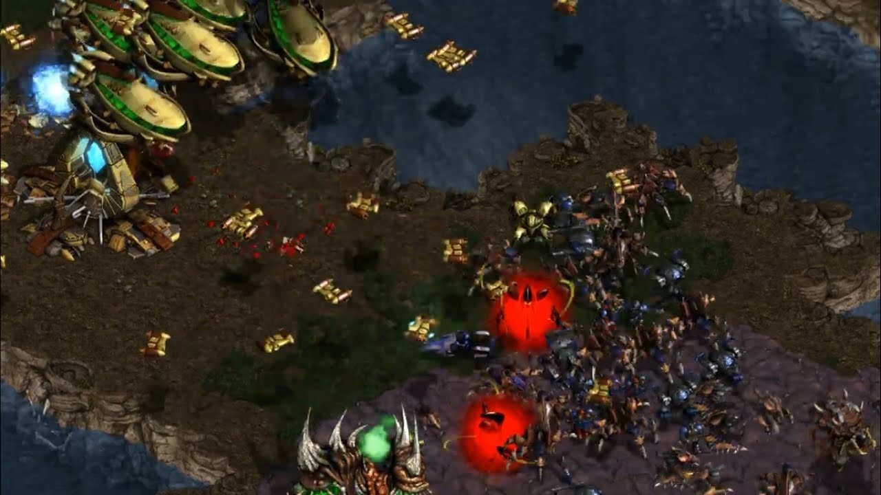 StarCraft Remastered 1v7  ▶  𝐁𝐞𝐚𝐭𝐞𝐧 𝐛𝐲 𝟕 𝐂𝐨𝐦𝐩𝐮𝐭𝐞𝐫𝐬 (𝟑 𝐙𝐞𝐫𝐠 / 𝟑 𝐏𝐫𝐨𝐭𝐨𝐬𝐬 / 𝟏 𝐓𝐞𝐫𝐫𝐚𝐧)