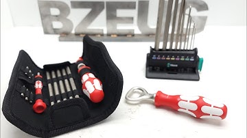 Detailed look at Wera Advent Calendar 2023.  All the goodness close up.