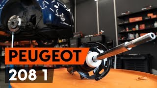 Wie PEUGEOT 208 Dämpfer wechseln - Video-Tutorial