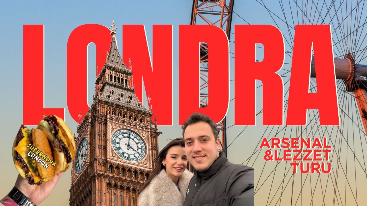 LONDRA'DA NE YAPILIR? 🇬🇧 Arsenal Stadyum Turu, Alışveriş & En İyi Burger? (Vlog)