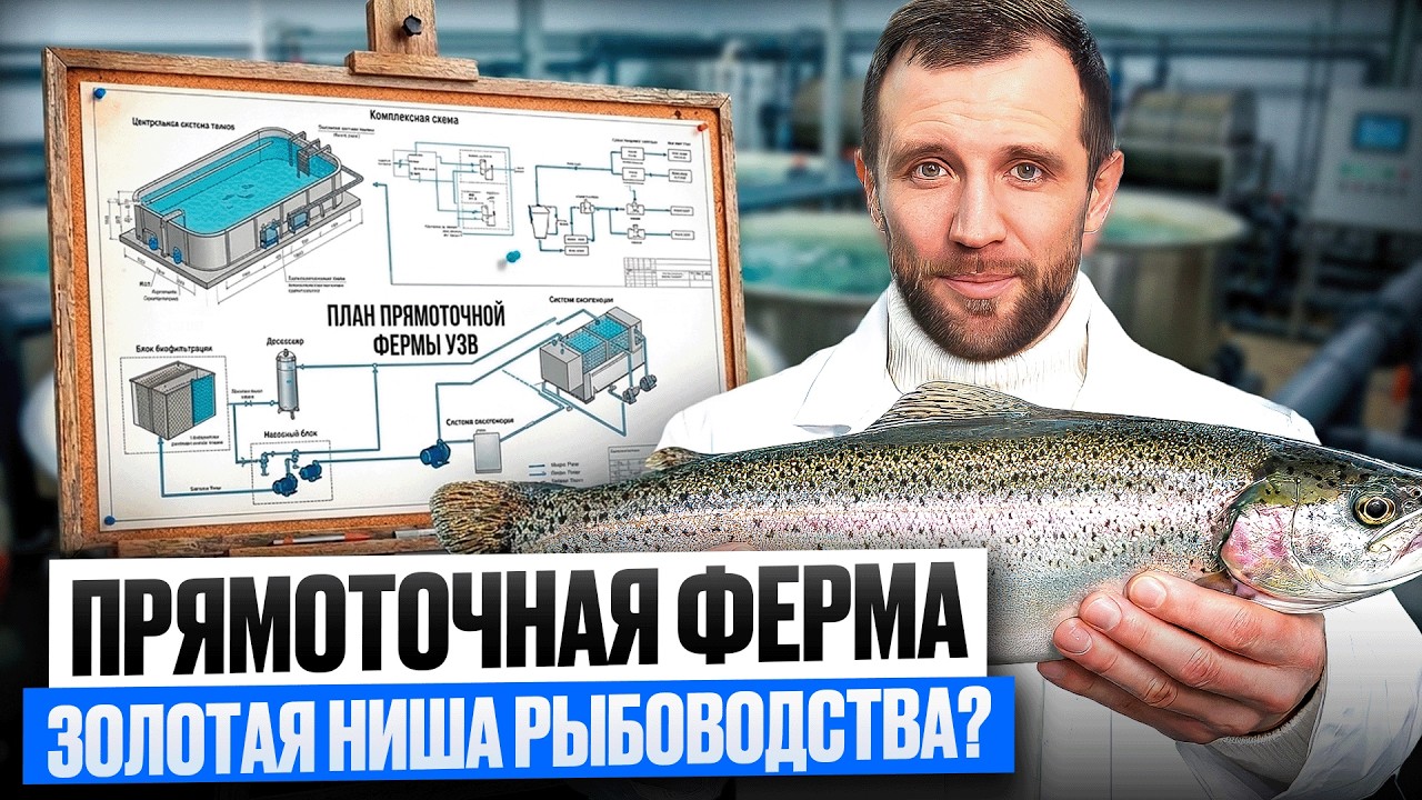 Идеальный Бизнес, НО НЕ ВСЕМ так Повезет... Что такое Прямоточная ферма УЗВ и как она Работает?