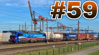 TREINEN COMPILATIE #59 | Treinen in de Haven Van Rotterdam