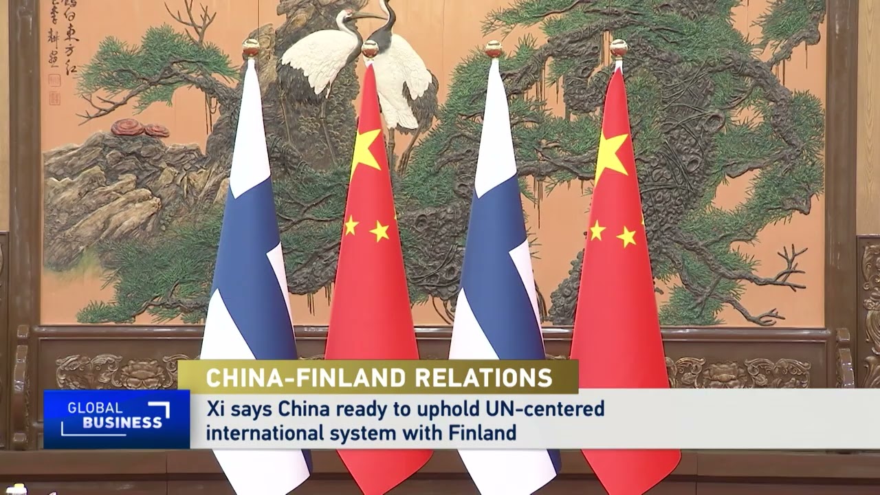 Xi meets Finnish PM in Beijing