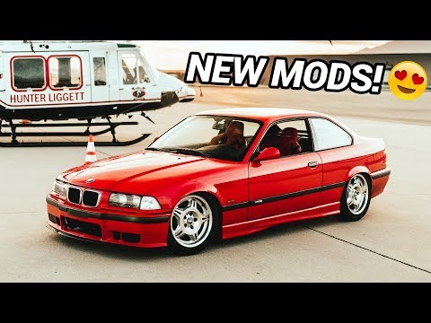 NEW BMW E36 M3 MODS!! (DIY)