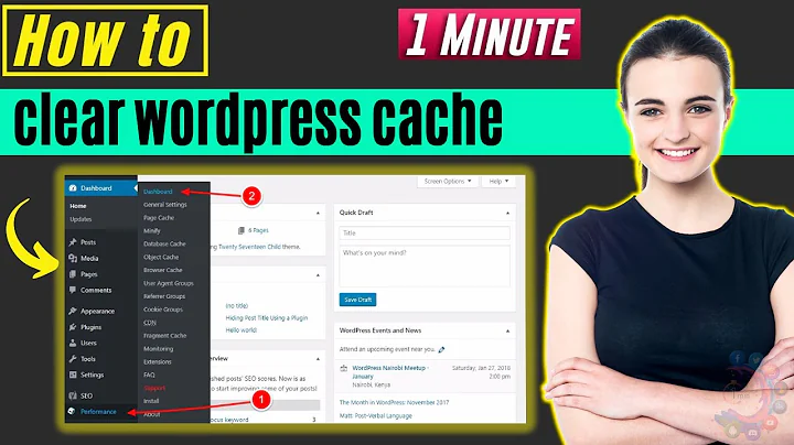How to clear wordpress cache 2025