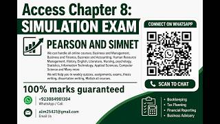 Access Chapter 8: Simulation Exam - Oliver Cass |Access Chapter 8 exam Simulation Exam