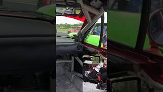 Intense 3 wide situation in Spec Miata’s at Summit Point!! 🏎️💨 #shorts #racing #miata #cars