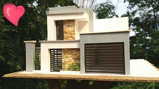 Model of a house (step by step)