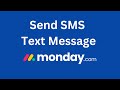 How to send SMS in monday.com | MoceanAPI