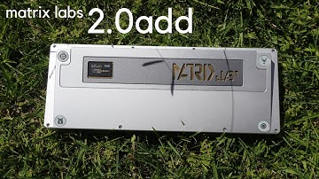 Matrix 2.0 Add Keyboard Typing Sound Test