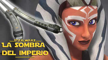 ¿Cómo es que los sables láser de Ahsoka son blancos?