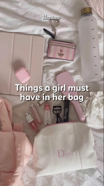 Things a girl must have in her bag🛍️ #aesthetic #shorts #fypシ #tips  #youtubeshorts #viral #handbags