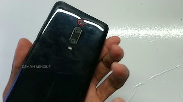 Redmi K20 Pro Pattern Lock Unlock or Hard Reset | GSMAN ASHIQUE I