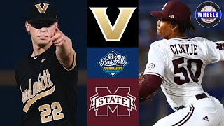 #8 Vanderbilt vs #5 Mississippi State | Winner To SEC Tourney Semifinal | 2024 College Baseball