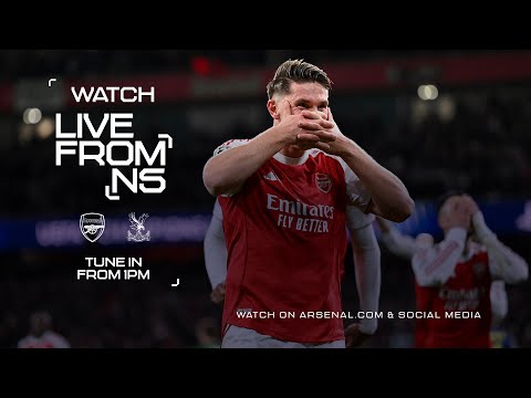 LONDON DERBY READY 👊  | Arsenal v Crystal Palace | LIVE FROM N5 PRE-MATCH SHOW | EPL