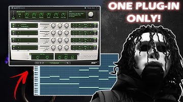 I MADE THE HARDEST DRILL BEAT USING ONLY 1 PLUGIN!! | FL STUDIO😈👀🔊