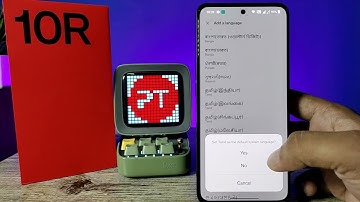 How to Change Language in Oneplus 10R