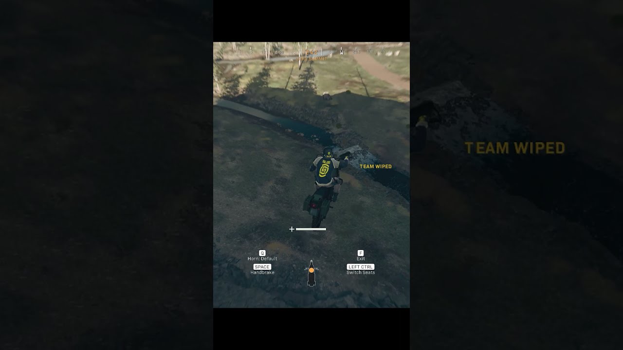 crazy warzone dirt bike trickshot 