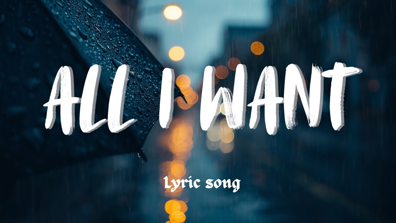 All I Want (Lyrics Music) | Sad Song | Beautiful Song for you 