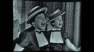 The Di John Sisters On Tv In This Rare Appearance From 1955