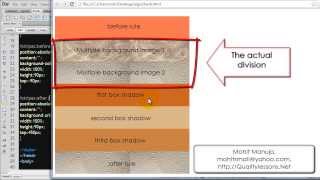 Dreamweaver tutorial- the power of css 3 -part 1