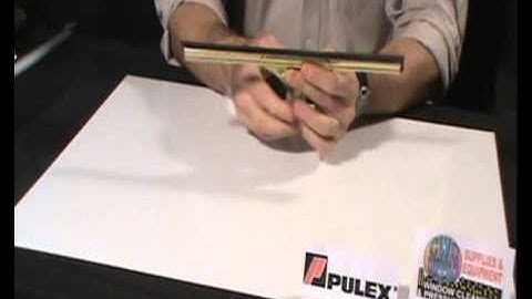Squeegee Handles Pulex Brass