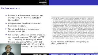 A Representation Method for Cellular Lines based on SVM and Text Mining