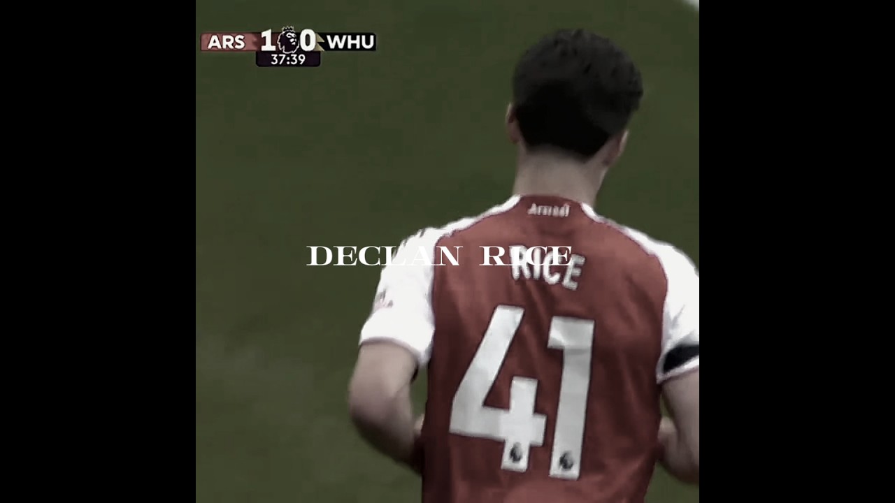 Declan Rice Stunning Goal vs West Ham 🔥⚽️ 