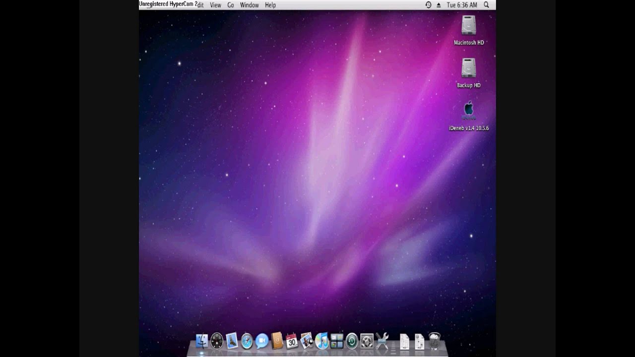 mac os x 10 5 8