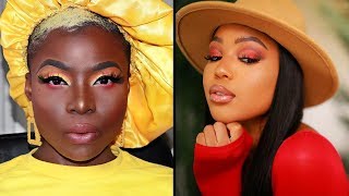 Women Of Color Makeup Tutorial 💁🏾‍♀️🌹| Makeup Tutorial Compilation #8