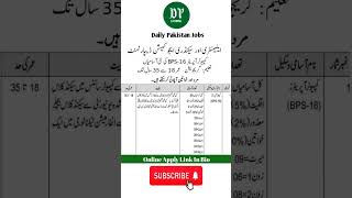 Computer Operator Bps-16 Jobs Announced In Education Department Daily Stan Jobs